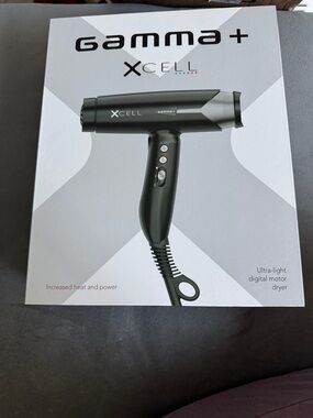 Gamma+ Professional Hair Dryer — Black